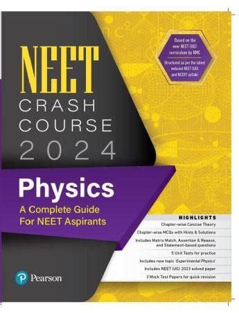 Buy Neet Crash Course Physics Book Online