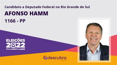 Afonso Hamm do PP é eleito Deputado Federal do Rio Grande do Sul nas