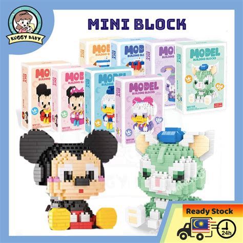 Koggy Mini Block Diy Disney Character Model Building Blocks Nano Block