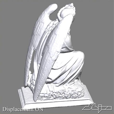 3d Weeping Angel Sculpture