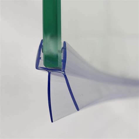 Pre Curved Shower Screen Door Bubble Seal Fits 4 5 Or 6mm Glass