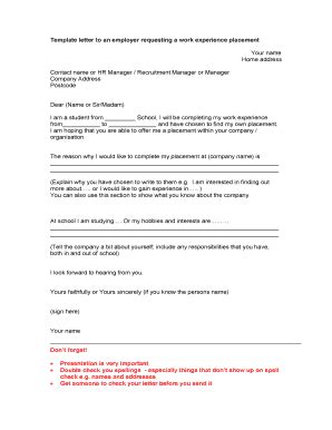 Fillable Online Richmond Gov Template Letter To An Employer Requesting