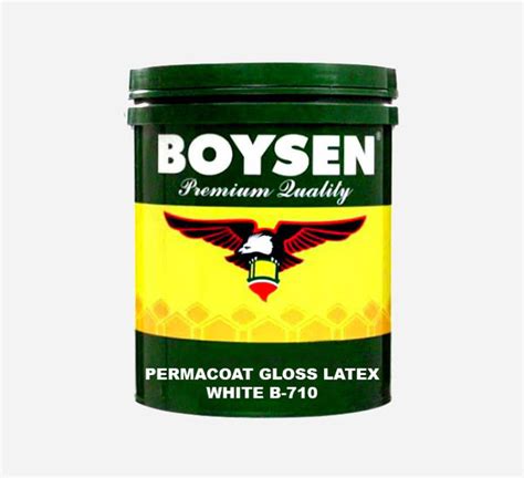 Boysen Permacoat Gloss Latex White Mackun Hardware Mackun Hardware