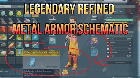 Palworld Legendary Refined Metal Armor Schematic Location Guide