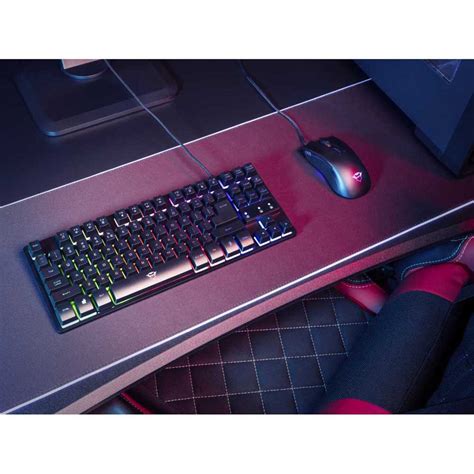 Trust Teclado Gaming GXT 833 Thado Negro Techinn