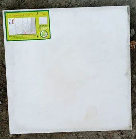 Terrace White Terracotta Tiles, Thickness: 15 mm, Size: Medium at ₹ 25 ...