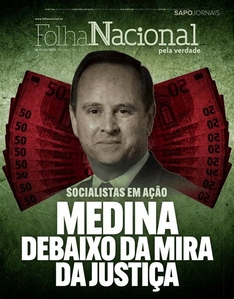 Folha Nacional Jan Jornais E Revistas Sapo Pt Ltima