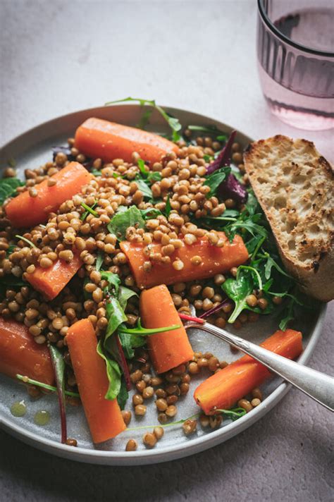 Einfacher Linsensalat Mit Karotten Use Your Food