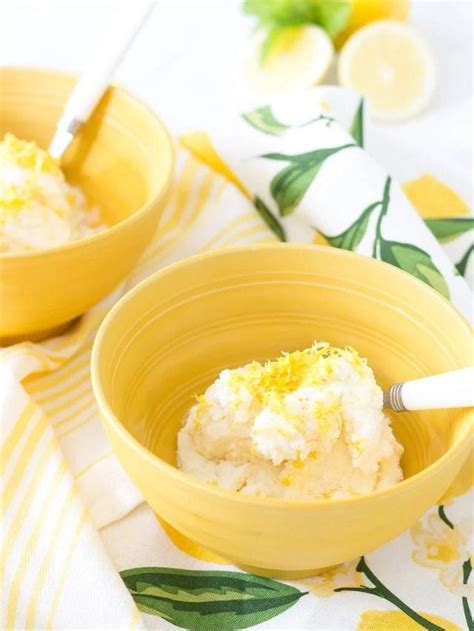 Homemade Lemon Ice Cream Recipe On Sutton Place