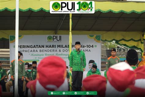 DPP PUI Gelar Peringatan Hari Milad PUI Ke 104 Tahun 2021 Di Kuningan