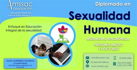 Diplomado En Sexualidad Humana Modalidad SincrÓnica Amssac