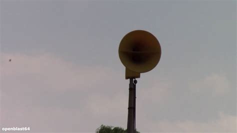 Aca Hurricane 130 Mkii Siren Test Milwaukee Wi Youtube