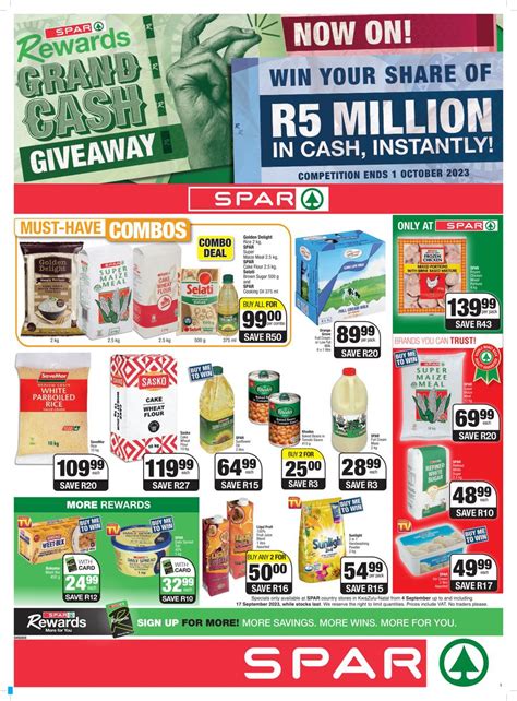 Spar KwaZulu Natal 4 September 17 September 2023 Guzzle Co Za