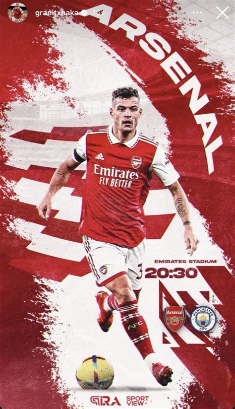 Arsenal Buzz On Twitter Granit Xhaka On Instagram Arsmci Afc