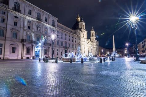 Navona Square in Rome, Italy Stock Photo - Image of detail, european ...