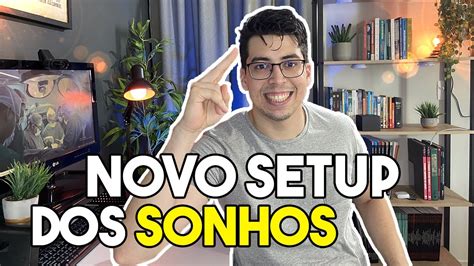 Meu SETUP DOS SONHOS SUPER PRODUTIVO Para ESTUDOS E ESTUDIO Para