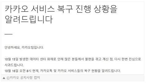 충청브리핑 ‘카카오 먹통 디지털 한국 ‘올스톱국회 김범수 ‘소환한다 Save Internet 뉴데일리