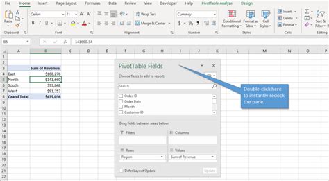 Tips For The Pivot Table Fields List In Excel Excel Campus