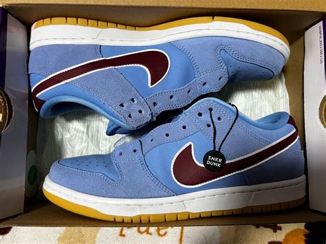 Nike Sb Dunk Low Pro Phillies Valor Blue And Team Maroon Paypay