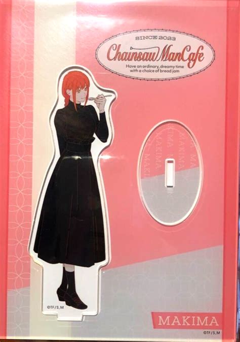 Chainsaw Man Cafe MAPPA Acrylic Stand Figure Makima Anime Jump JAPAN EBay