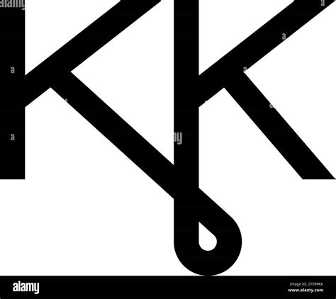 Kk Logo Black And White Stock Photos Images Alamy