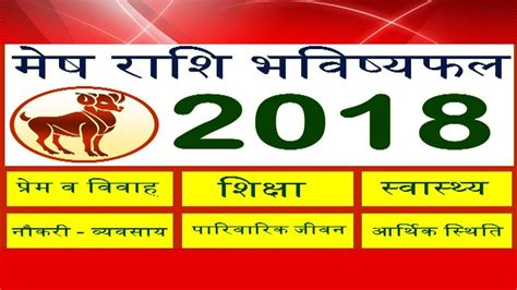 MUST WATCH मष रशफल 2018 MESH RASHIFAL 2018 ARIES HOROSCOPE 2018