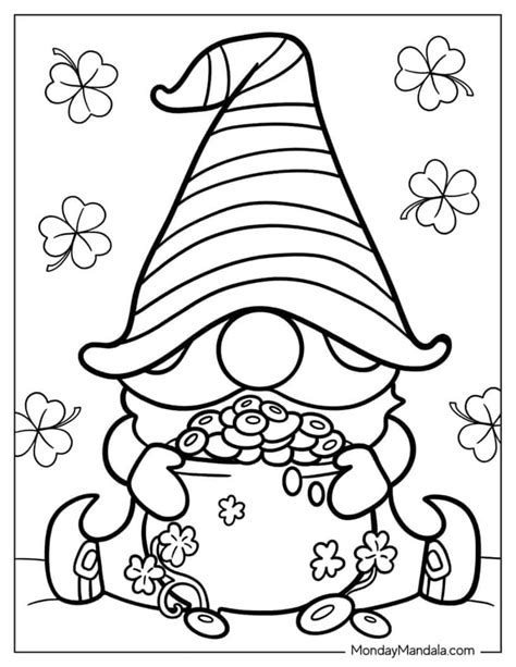 St Patrick S Day Coloring Pages Free Pdf Printables St Patricks