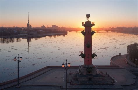 Neva River in St. Petersburg, Russia