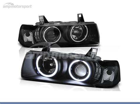 FAROS DELANTEROS OJOS DE ANGEL CCFL PARA BMW SERIE 3 E36 BERLINA