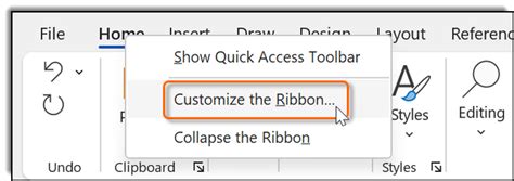 How To Customize The Ribbon In Office 365 Webucator