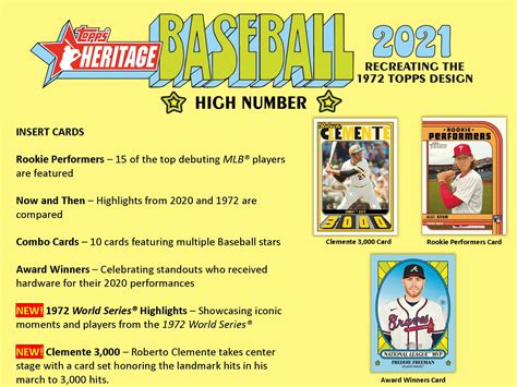 Topps Heritage Baseball Cards High Number Edition