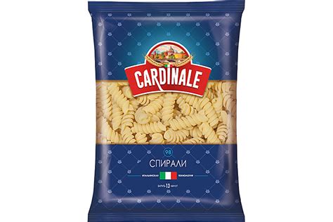 «Cardinale», макаронные изделия «Спирали», 400 г – купить по выгодной ...