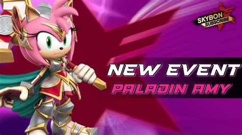 Paladin Amy Event Is Here Sonic Forces Speed Battle Sfsb Gameplay