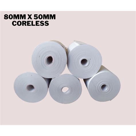 Thermal Paper Pos Mm X Mm Coreless X Colored For Pos Mm