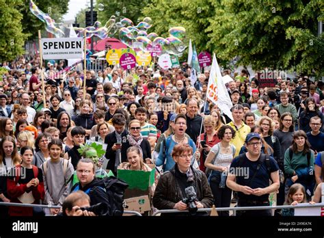 Berlin Deutschland Mai Fridays For Future Demo Beim