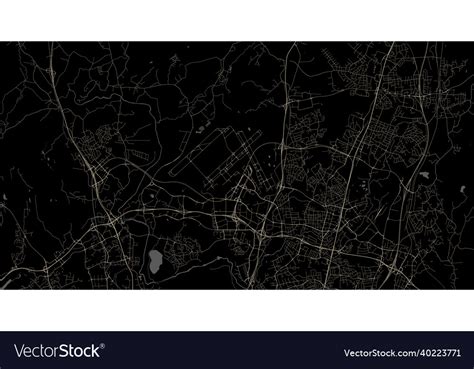 Map of the city vantaa finland Royalty Free Vector Image