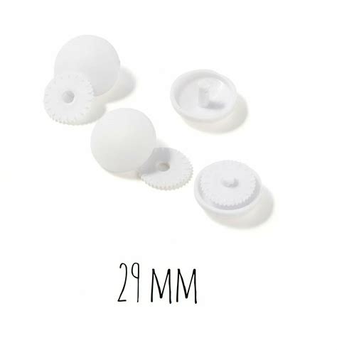 Boutons à recouvrir 29 mm 4 pièces