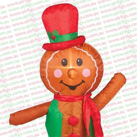 M Top Hat Gingerbread Christmas Inflatable Airfigs Inflatables