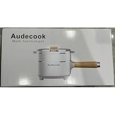 Mua Audecook Hot Pot Electric 2L Cermic Glaze Non Stick Frying Pan 8 Inch Portable Travel