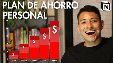 Tutorial Plan De Ahorro Personal En Notion Plantilla Gratis Youtube