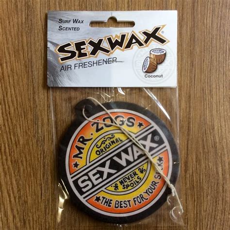 Amazon Mr Zoggs Sex Wax Air Car Air Freshener Coconut Automotive