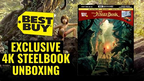 The Jungle Book Live Action Best Buy Exclusive K Ultra Hd Blu Ray