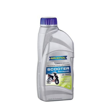 Моторное масло для скутеров Ravenol Scooter 2-Taktoel Teilsynt — купить ...