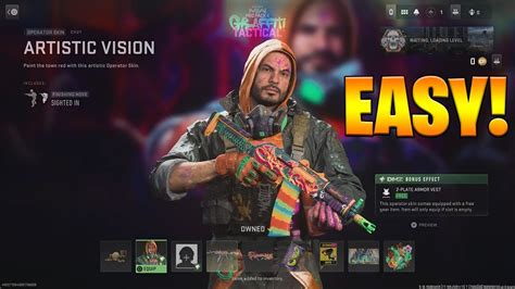 How To Get The Graffiti Tactical Operator Skin Early Free In Call Of