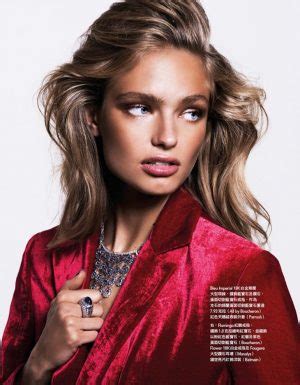 Anna Mila Guyenz Shines In Precious Gems For Vogue Taiwan Fashion