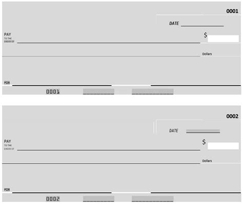 Fillable Blank Check Template Free [Word, PDF] » TemplateData