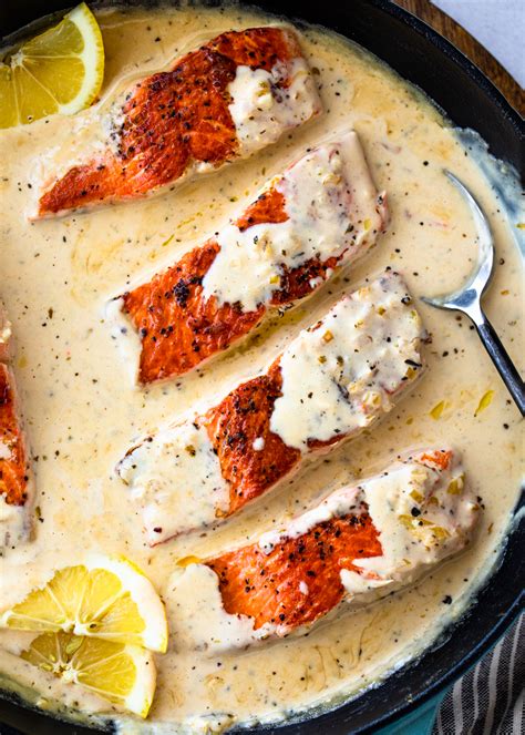 Creamy Garlic Parmesan Salmon Gimme Delicious