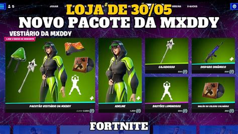 Loja De Hoje Pacot O Da Mxddy No Fortnite Youtube