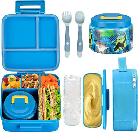 JXXM Lonchera Bento para niños con termo de sopa de 8 onzas