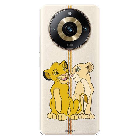 Official Disney Simba And Nala Silhouette Case For Realme Pro Plus